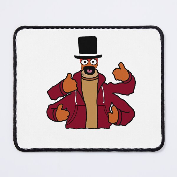 Item preview, The Muppets - Pepe The King Prawn In A Top Hat designed and sold by Animals-by-JB.
