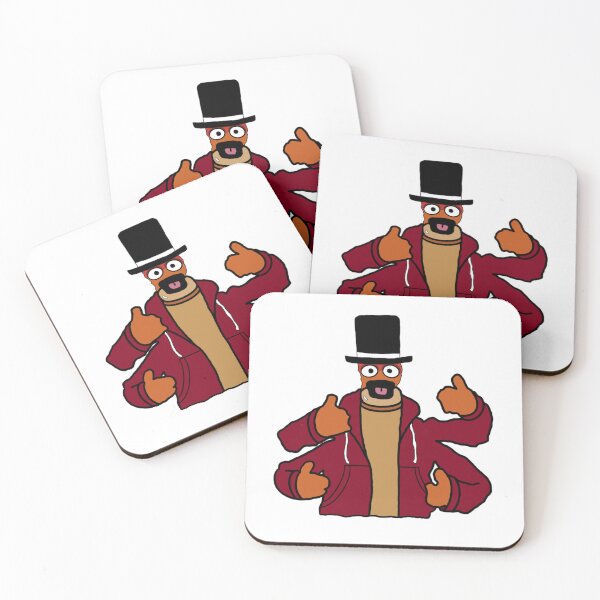 Item preview, The Muppets - Pepe The King Prawn In A Top Hat designed and sold by Animals-by-JB.