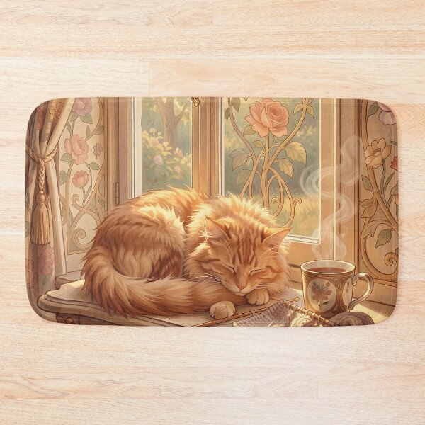 Item preview, Cozy Cat Afternoon designed and sold by Glimmersmith.