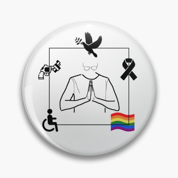 Item preview, Peaceful Mind – Unity, Awareness & Inclusion Line Art | Anti‑Violence, Equality & Compassion Design designed and sold by ChiaraPagani.