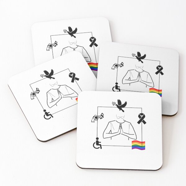 Item preview, Peaceful Mind – Unity, Awareness & Inclusion Line Art | Anti‑Violence, Equality & Compassion Design designed and sold by ChiaraPagani.