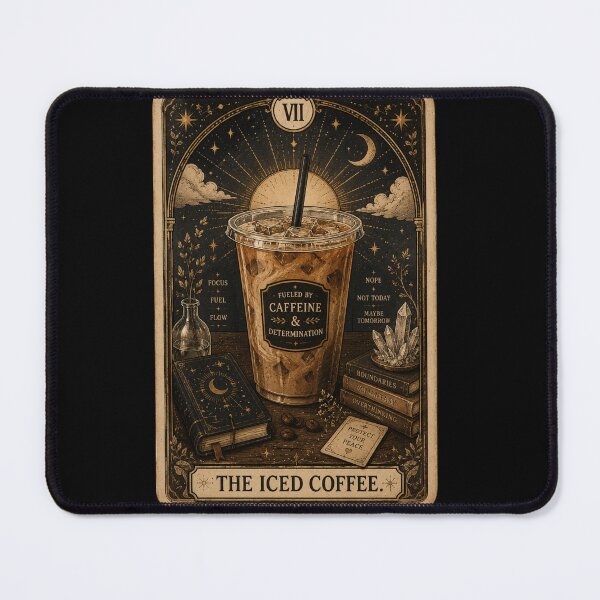 Item preview, The Coffee Iced - Coffee Tarot Edition designed and sold by Midnight-Moss.