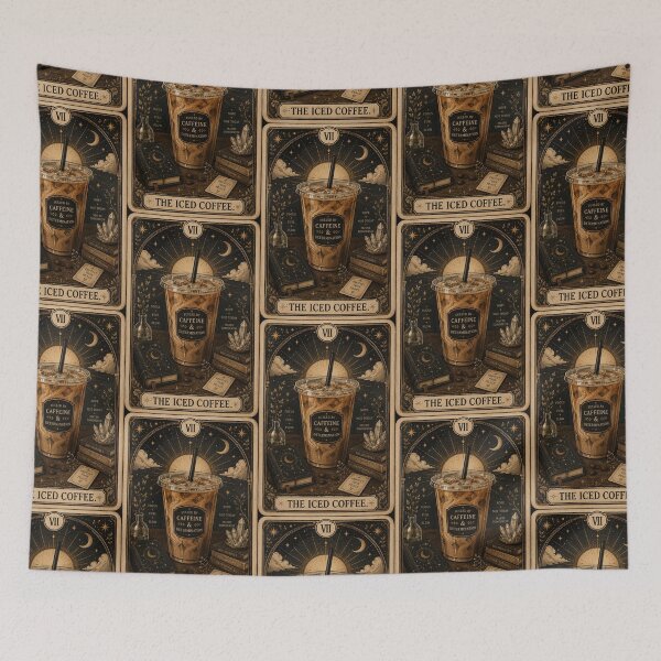 Item preview, The Coffee Iced - Coffee Tarot Edition  designed and sold by Midnight-Moss.