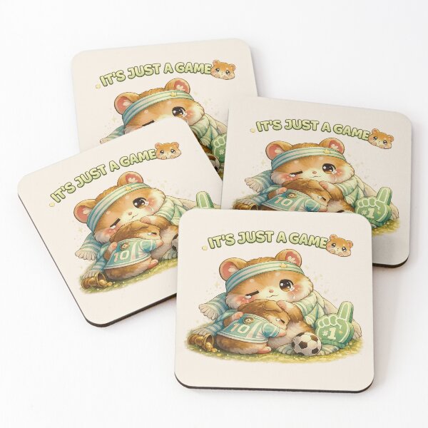 Item preview, IT'S JUST A GAME ? – Emotional Support Football Hamster designed and sold by Pick'n Quick.