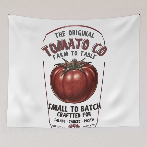 Item preview, ? MÁTA THE TOMATO – Vintage Stamp T-Shirt designed and sold by CallisC-Arts.