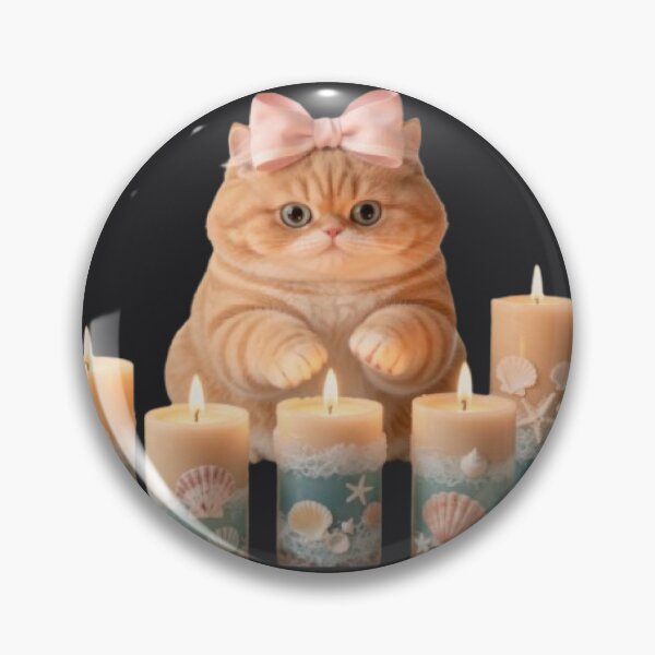 Item preview, Coastal Candle Cat Crafting Magic. designed and sold by Luna's World - Moody Vibes Studio.