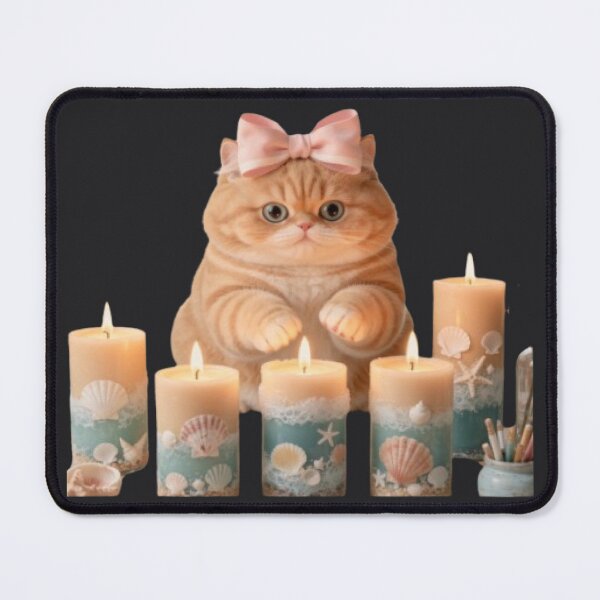 Item preview, Coastal Candle Cat Crafting Magic. designed and sold by Moody Vibes Studio.