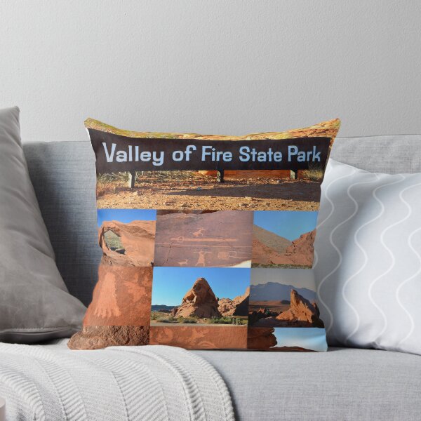 Item preview, Valley of Fire State Park Nevada poster work A designed and sold by David Lee Thompson.