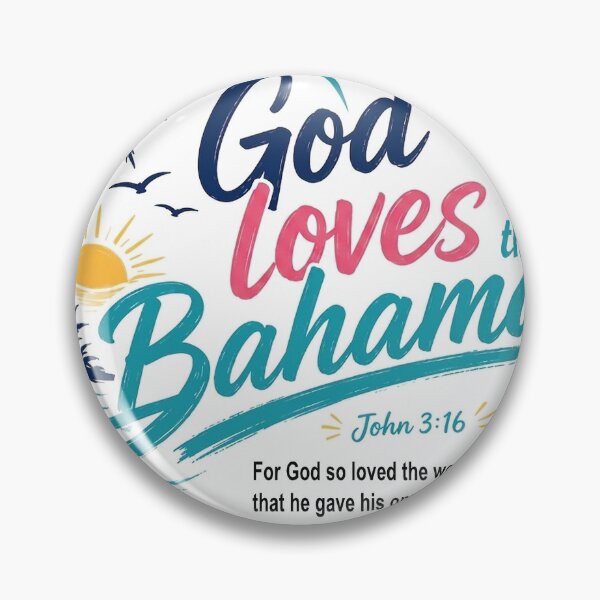 Item preview, God loves the Bahamas designed and sold by stafmitch.