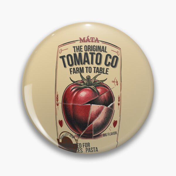 Item preview, MÁTA THE TOMATO – Vintage Stamp T-Shirt designed and sold by CallisC-Arts.