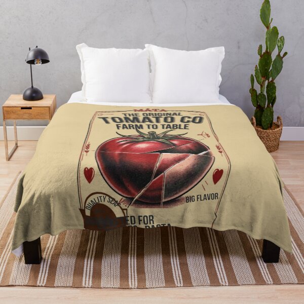 Item preview, MÁTA THE TOMATO – Vintage Stamp T-Shirt designed and sold by CallisC-Arts.