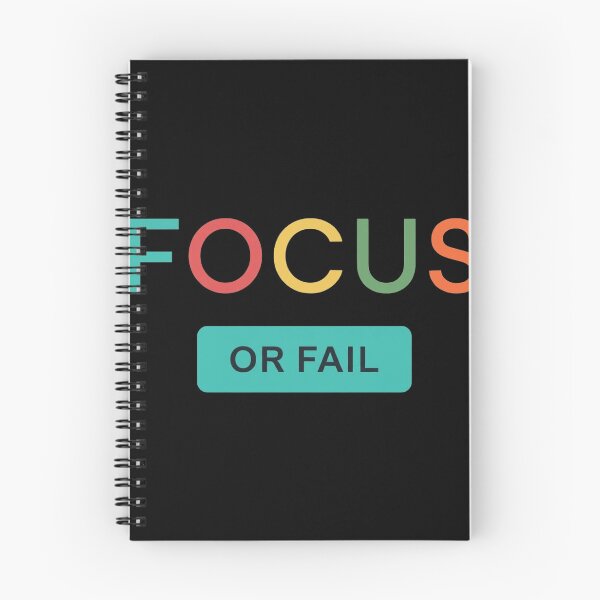 Item preview, Focus Or Fail - Colorful Minimalist Typography Gym Streetwear designed and sold by No Excuses .