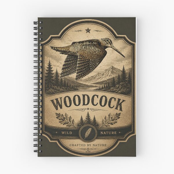 Item preview, WOODCOCK — Hunting & Outdoors Vintage Patch designed and sold by TammyHunterArt.
