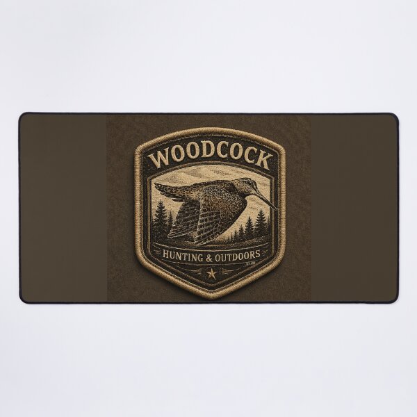 Item preview, WOODCOCK — Hunting & Outdoors Vintage Patch designed and sold by TammyHunterArt.