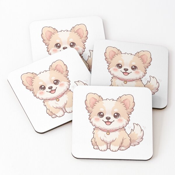 Item preview, Cute Kawaii Chibi Kokoni Dog Art designed and sold by DuckOddity.