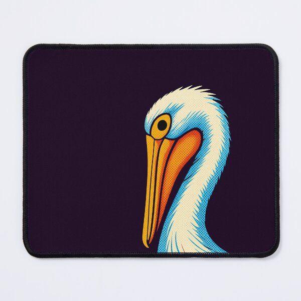 Item preview, Mod Nature Art No.3 Retro Pop Art Pelican designed and sold by NO BEAVER NO PUNK.