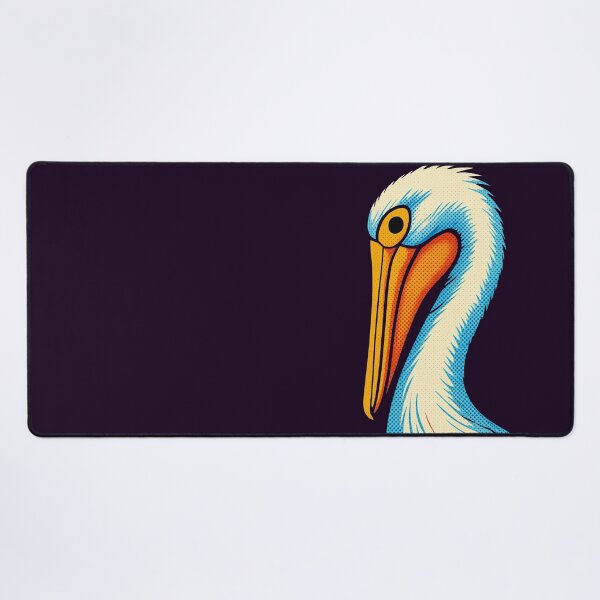 Item preview, Mod Nature Art No.3 Retro Pop Art Pelican designed and sold by NO BEAVER NO PUNK.