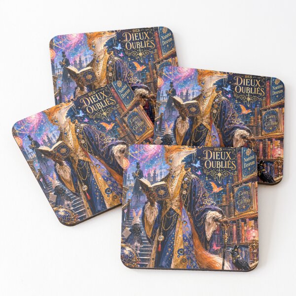Item preview, The Library of Forgotten Gods - Fox Librarian. designed and sold by Natalia-Vlad.
