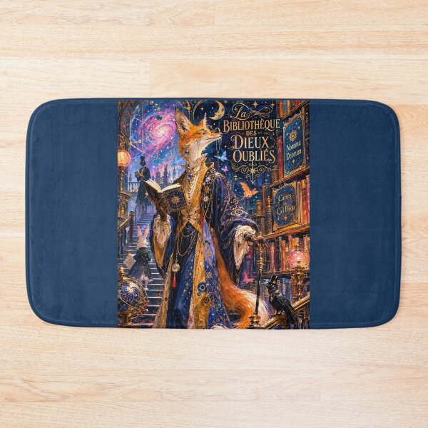 Item preview, The Library of Forgotten Gods - Fox Librarian. designed and sold by Natalia-Vlad.