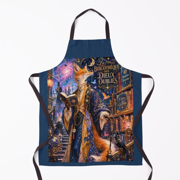 Item preview, The Library of Forgotten Gods - Fox Librarian. designed and sold by Natalia-Vlad.