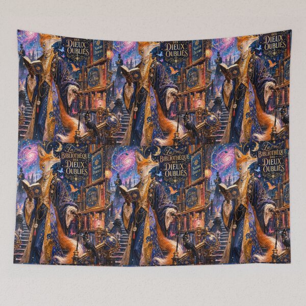 Item preview, The Library of Forgotten Gods - Fox Librarian. designed and sold by Natalia-Vlad.