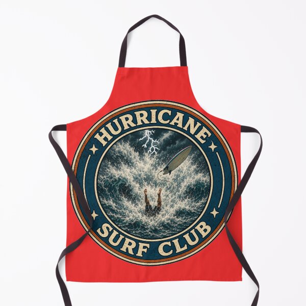 Item preview, Hurricane Surf Club – Extreme Storm Surf Badge designed and sold by shorethings.