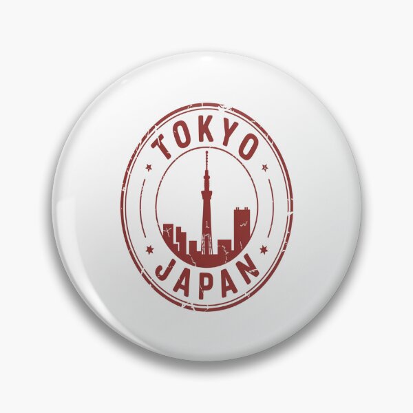 Item preview, Tokyo Passport Stamp Sticker – Japan Travel Stamp Design designed and sold by stickercuffs.