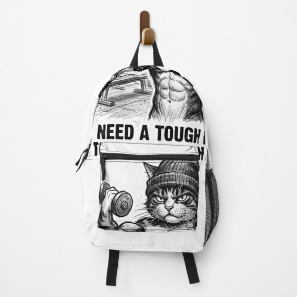 Item preview, Need A Tough Body To Catch Tough Mice Cat designed and sold by JeevanStickers.