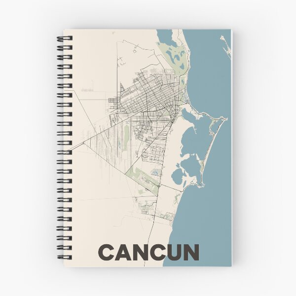 Artikelvorschau, Cancun-Karte entworfen und verkauft von MapsNerd.