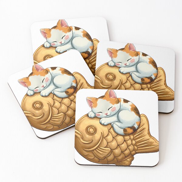 Item preview, Taiyaki Neko designed and sold by IllumeInk.