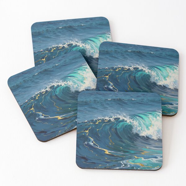 Item preview, Midnight Ocean Surge designed and sold by TaBogroupsRed.