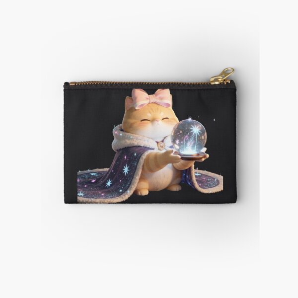 Item preview, Celestial Cat Reading Star Globe designed and sold by Moody Vibes Studio.