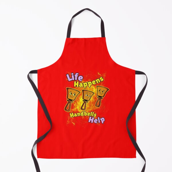 Item preview, Life happens - handbells help designed and sold by CelticClapper.