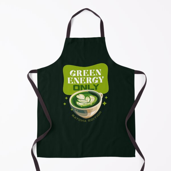 Item preview, Green Energy Only Matcha Edition Retro Design designed and sold by LinaValearte.
