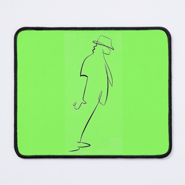 Item preview, Minimalist King of Pop Smooth Criminal Line Art designed and sold by ExploreAura Studio.