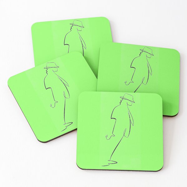 Item preview, Minimalist King of Pop Smooth Criminal Line Art designed and sold by ExploreAura Studio.