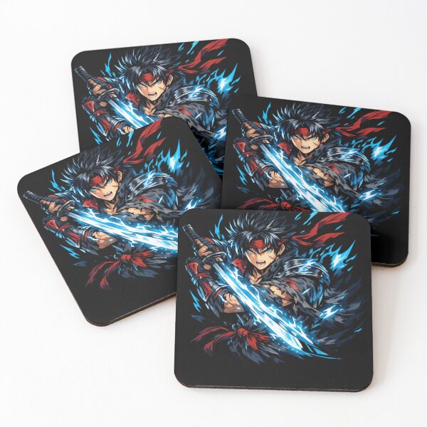Item preview, Epic Anime Warrior Aura – Manga Style Power designed and sold by stickyverselab.
