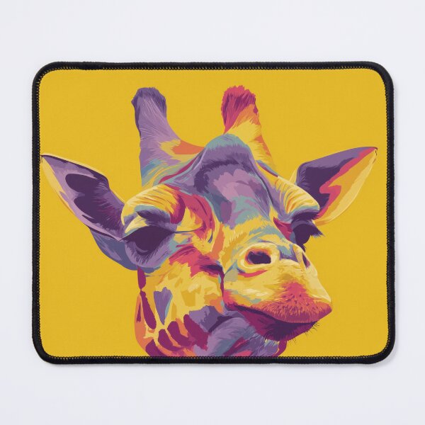 Item preview, Modern Giraffe Wall Art Print for Contemporary Home Decor | Minimal Safari Animal Poster designed and sold by MarkedArtPrints.