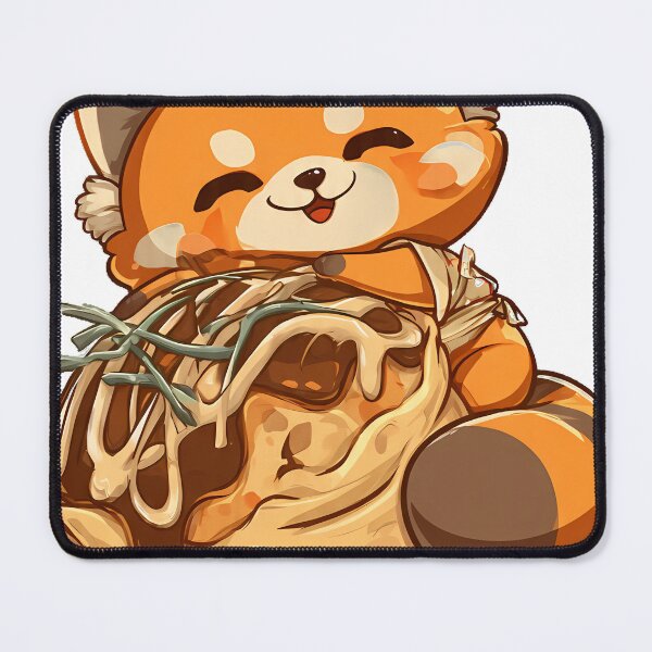 Item preview, Takoyaki Red Panda designed and sold by IllumeInk.