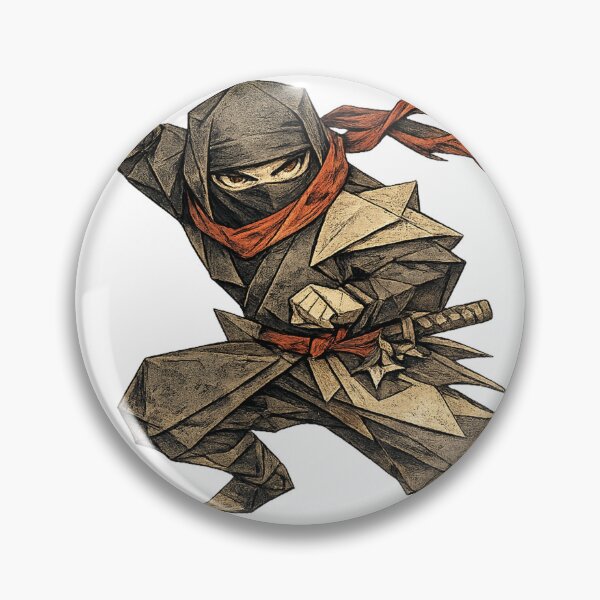 Item preview, Origami Ninja Warrior – Japanese Paper Art Shinobi Design designed and sold by JPAN NEO EDO.