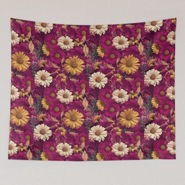 Item preview, Flourishing Daisy  - Botanical Garden Pattern   - Retirement Gifts for Husband designed and sold by RoyalStarsPatts.