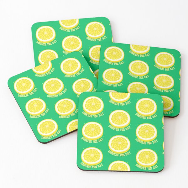 Item preview, Squeeze the Day - Fresh Lemon Summer Illustration designed and sold by NinaVibeStudio.