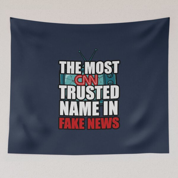 Item preview, Most Trusted Name In Fake News Humour designed and sold by Slightly Off Deesigns.