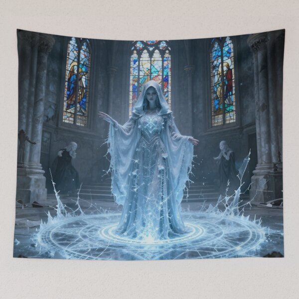 Item preview, Queen of the Shattered Ice designed and sold by tim tal.