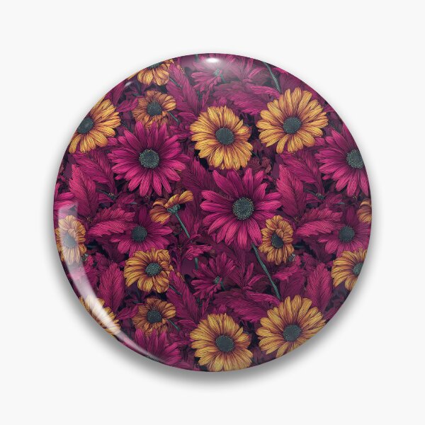 Item preview, Ornamental Daisy Print - Hawaiian Flower Pattern   - Retirement Gifts for Dad designed and sold by RoyalStarsPatts.