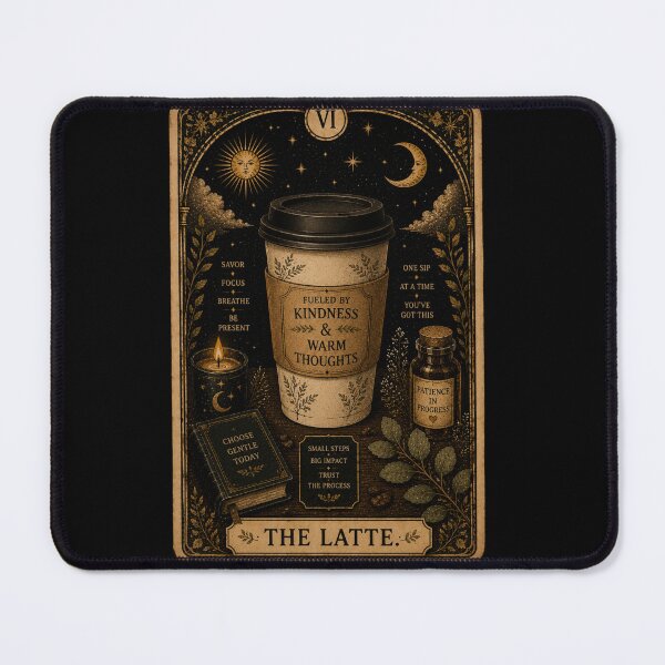Item preview, The Latte - Coffee Tarot Edition designed and sold by Midnight-Moss.