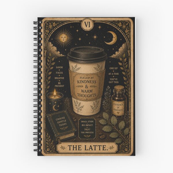 Item preview, The Latte - Coffee Tarot Edition  designed and sold by Midnight-Moss.