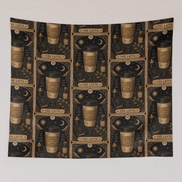 Item preview, The Latte - Coffee Tarot Edition  designed and sold by Midnight-Moss.