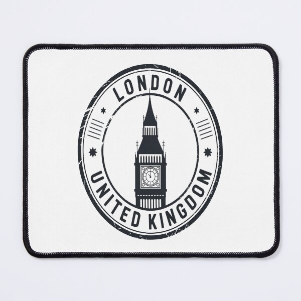 Item preview, London Passport Stamp Sticker – United Kingdom Travel Stamp Design designed and sold by stickercuffs.