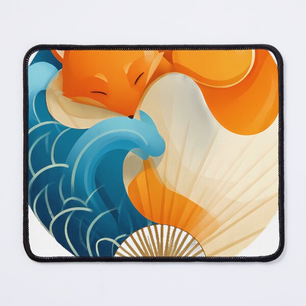 Item preview, Uchiwa Fan Kitsune designed and sold by IllumeInk.